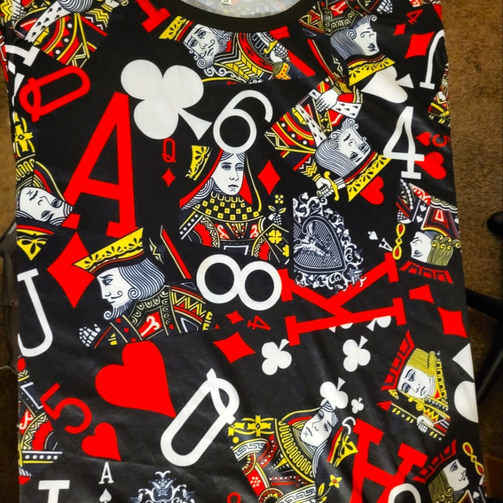 Crew Neck light shirt Kings/Queens
